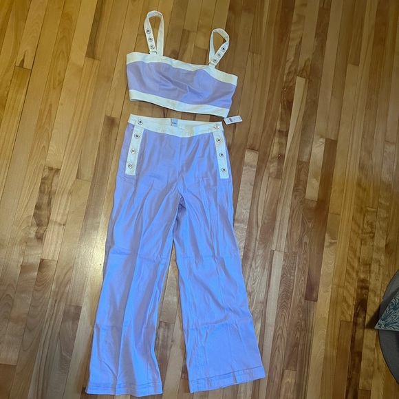 Anthropologie Purple set - Picture 3 of 5